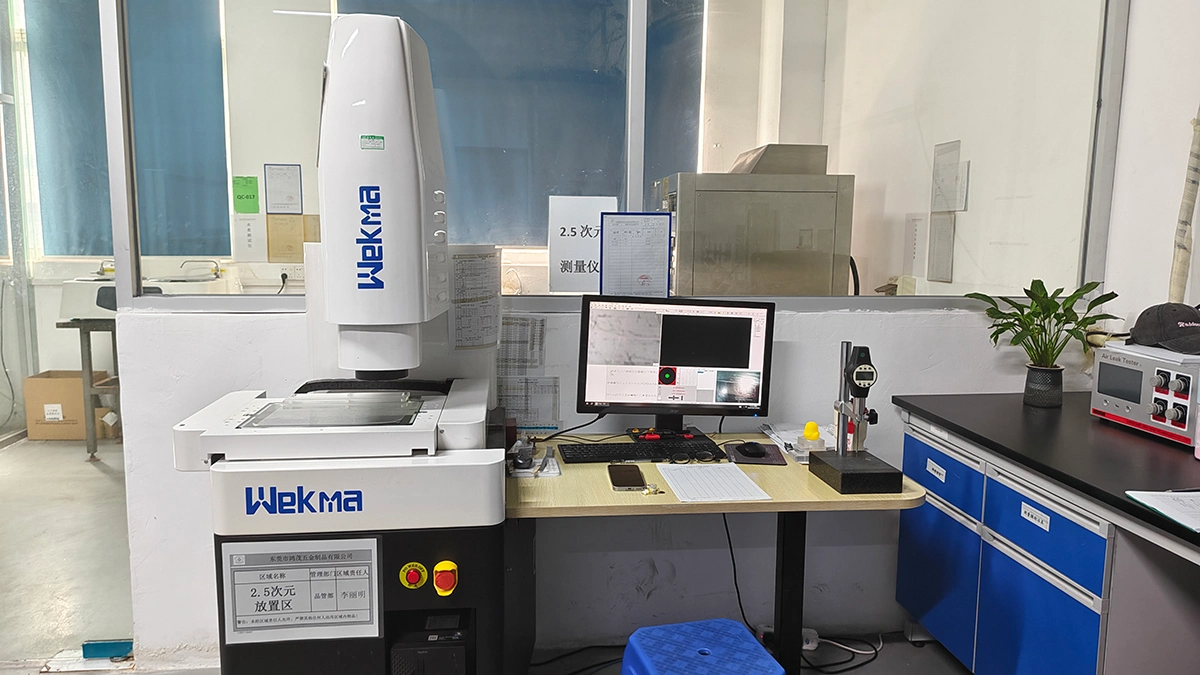 Parts Inspection Using a 2.5D Vision Measuring Machine